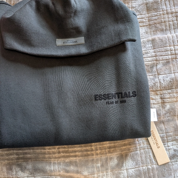 Fear Of God Stretch Limo Black Hoodie NWT ♠️ - Picture 3 of 7